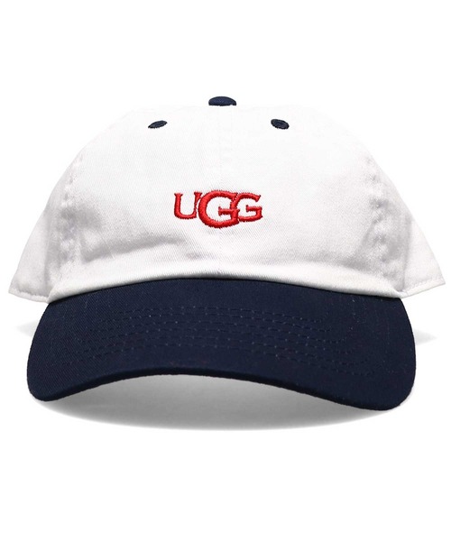 UGG（アグ）の「UGG@mos バイカラーロゴ CAP / アグ バイカラーロゴキャップ（キャップ・レディース・バーガンディー/ネイビー/グリーン・FREE）」の18枚目の写真