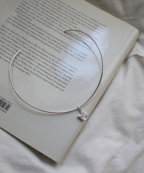 e.m.（イーエム）の「【ZOZOTOWN限定】ジルコニアチョーカー（チョーカー・レディース・シルバー・FREE）」の11枚目の写真
