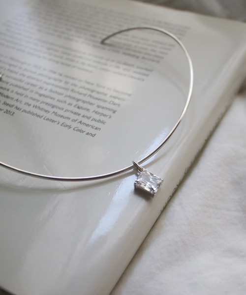 e.m.（イーエム）の「【ZOZOTOWN限定】ジルコニアチョーカー（チョーカー・レディース・シルバー・FREE）」の12枚目の写真