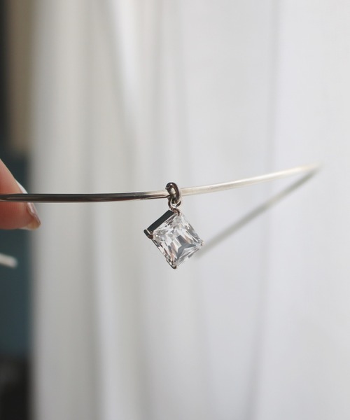 e.m.（イーエム）の「【ZOZOTOWN限定】ジルコニアチョーカー（チョーカー・レディース・シルバー・FREE）」の14枚目の写真