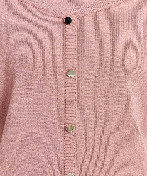 NOELA（ノエラ）の「オープンショルダーリブニット（ニット/セーター・レディース・ピンク/ブラウン/ベージュ・フリー）」の19枚目の写真