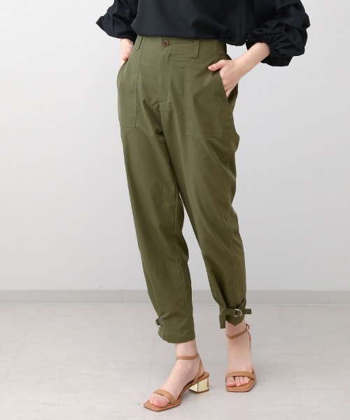 Bou Jeloud(ブージュルード)の「裾タブカーゴパンツ(カーゴパンツ・レディース・ネイビー/カーキ/ベージュ・38)」の17枚目の写真