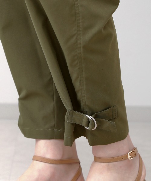 Bou Jeloud(ブージュルード)の「裾タブカーゴパンツ(カーゴパンツ・レディース・ネイビー/カーキ/ベージュ・38)」の21枚目の写真