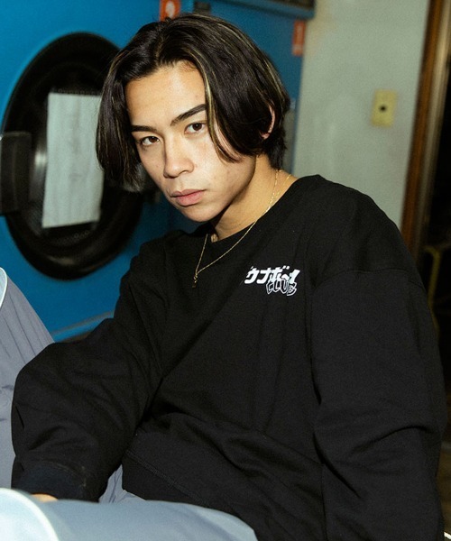 BAD BOY（バッドボーイ）の「BADBOY×サウナボーイ  サウナボーイCLUB ロンT（Tシャツ/カットソー・メンズ・ホワイト/ブラック・M/L）」の8枚目の写真