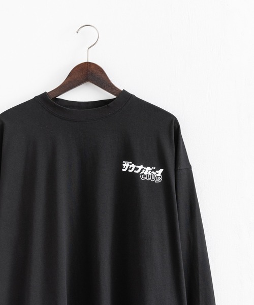 BAD BOY（バッドボーイ）の「BADBOY×サウナボーイ  サウナボーイCLUB ロンT（Tシャツ/カットソー・メンズ・ホワイト/ブラック・M/L）」の19枚目の写真