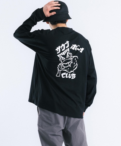 サウナボーイコラボTシャツ XL 黒 PAGEBOY tシャツ 「サウナボーイ×LIMMY CAT」サウナHOW TO T