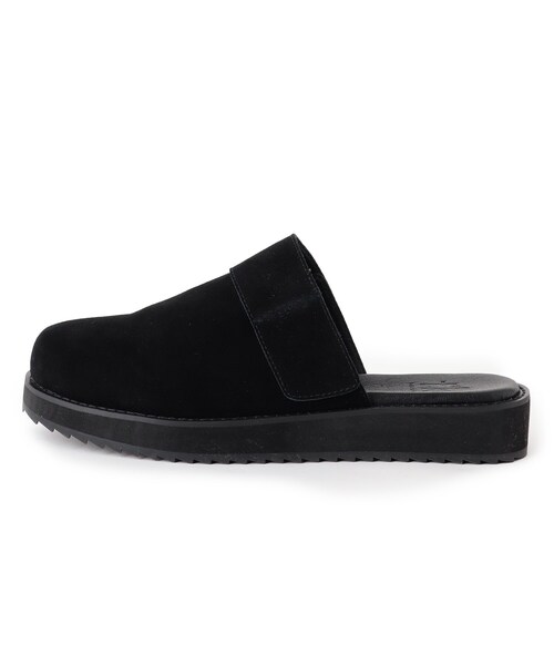 tk.TAKEO KIKUCHI(ティーケータケオキクチ)の「◆ベルトミュールサンダル(サンダル・メンズ・ブラック/ブラック系3・65/75)」の5枚目の写真