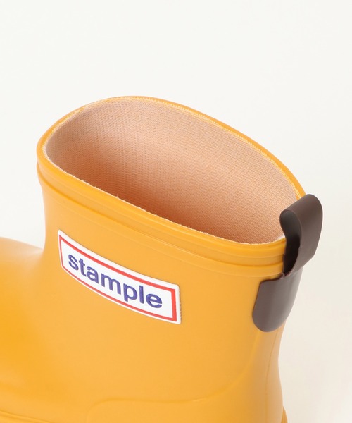 stample(スタンプル)の「stample スタンプル レインブーツ(レインシューズ・キッズ・レッド/マスタード/スカイブルー/ネイビー・14cm/15cm/16cm/17cm)」の13枚目の写真