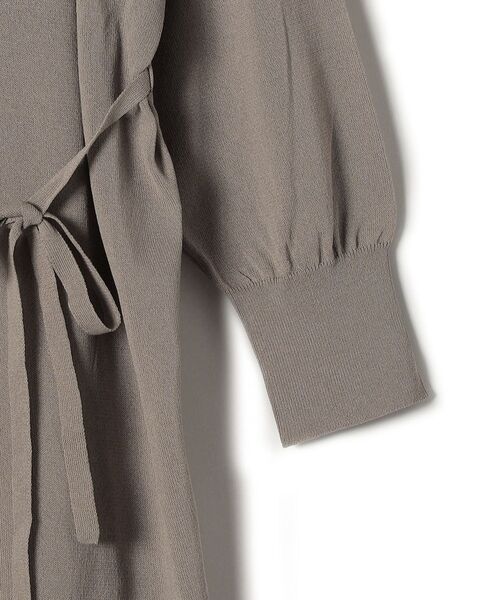 SHIPS（シップス）の「〈手洗い可能〉 ペーパーポリ ロングスリーブ ミディ カーディガン ◆（カーディガン/ボレロ・レディース・オフホワイト/ベージュ系/ブルー/オレンジ/ブラック・ONE SIZE）」の12枚目の写真