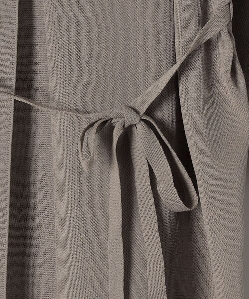 SHIPS（シップス）の「〈手洗い可能〉 ペーパーポリ ロングスリーブ ミディ カーディガン ◆（カーディガン/ボレロ・レディース・オフホワイト/ベージュ系/ブルー/オレンジ/ブラック・ONE SIZE）」の15枚目の写真