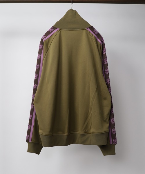 MYne(マイン)の「MYne マイン / MYne Jacquard Tape Track Jacket セットアップジャージ / G08JK017(ブルゾン・メンズ・ブラック/カーキ・MEDIUM/LARGE)」の5枚目の写真