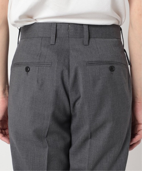 417 EDIFICE(フォーワンセブンエディフィス)の「"スリム"【allery / アレリ―】T/Wスラックス(スラックス・メンズ・ブラック/グレー・SMALL/LARGE/MEDIUM)」の11枚目の写真