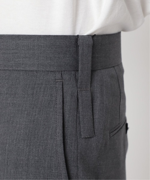 417 EDIFICE(フォーワンセブンエディフィス)の「"スリム"【allery / アレリ―】T/Wスラックス(スラックス・メンズ・ブラック/グレー・SMALL/LARGE/MEDIUM)」の16枚目の写真