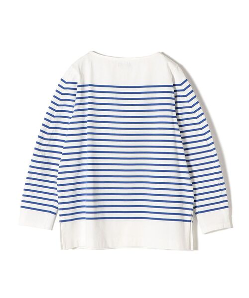 SHIPS(シップス)の「パネルボーダーロングスリーブ(Tシャツ/カットソー・レディース・ネイビー/ブルー・ONE SIZE)」の7枚目の写真