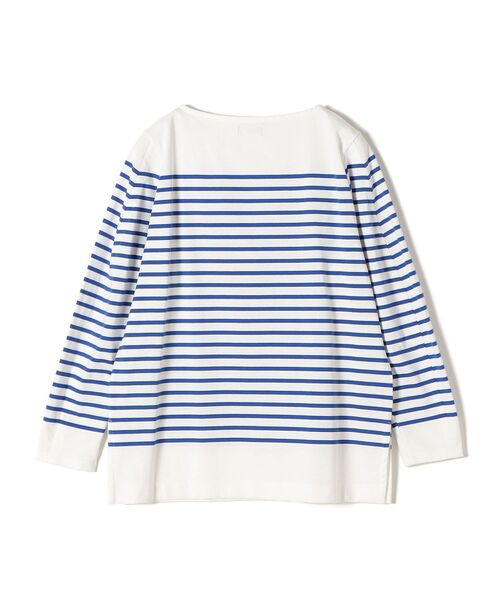 SHIPS(シップス)の「パネルボーダーロングスリーブ(Tシャツ/カットソー・レディース・ネイビー/ブルー・ONE SIZE)」の8枚目の写真
