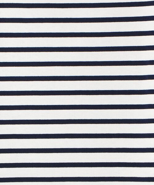 SHIPS(シップス)の「パネルボーダーロングスリーブ(Tシャツ/カットソー・レディース・ネイビー/ブルー・ONE SIZE)」の10枚目の写真
