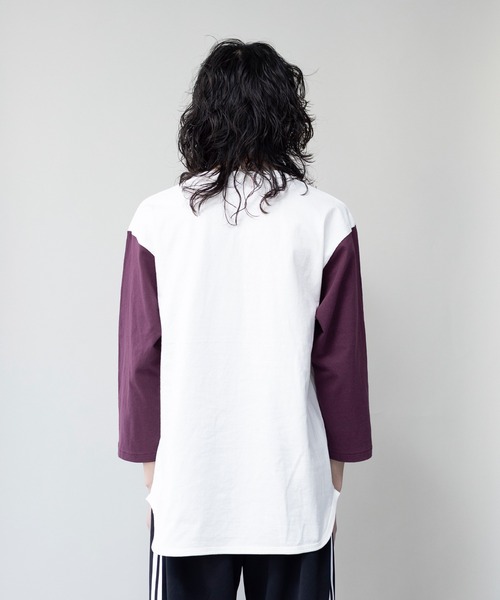 PSYCHOLOGICAL METAMORPHOSIS（サイコロジカルメタモーフォーセス）の「OLD SETIN 7 SLEEVE（Tシャツ/カットソー・メンズ・ブルー系その他/グリーン系その他/レッド系その他・XX-LARGE/X-LARGE/MEDIUM/LARGE）」の5枚目の写真
