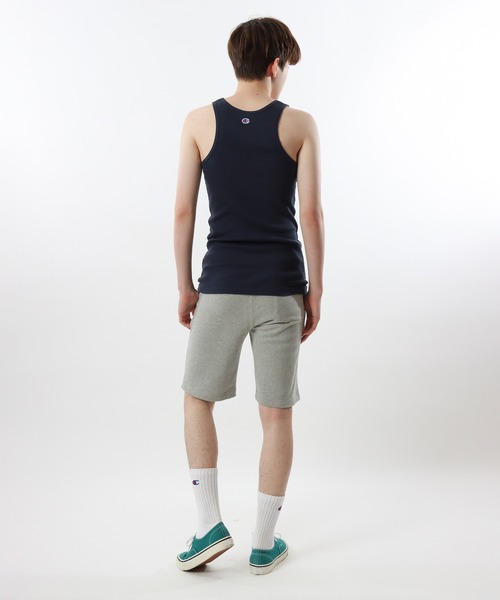 Champion（チャンピオン）の「【Champion/チャンピオン】メンズ ベーシック タンクトップ（タンクトップ・メンズ・グレー/ブラック/ホワイト/ネイビー・MEDIUM/LARGE/X-LARGE）」の20枚目の写真