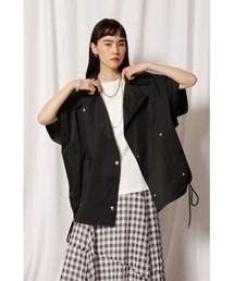 crie conforto | バイカラージレブルゾン(ブルゾン)