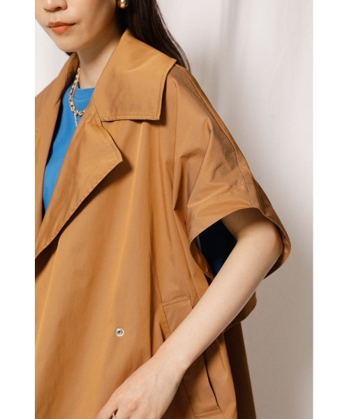 crie conforto(クリーコンフォルト)の「バイカラージレブルゾン(ブルゾン・レディース・ブラック/ベージュ・SMALL/MEDIUM)」の19枚目の写真