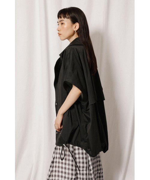 crie conforto(クリーコンフォルト)の「バイカラージレブルゾン(ブルゾン・レディース・ブラック/ベージュ・SMALL/MEDIUM)」の13枚目の写真