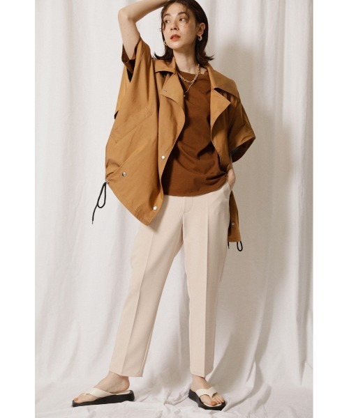 crie conforto(クリーコンフォルト)の「バイカラージレブルゾン(ブルゾン・レディース・ブラック/ベージュ・SMALL/MEDIUM)」の21枚目の写真