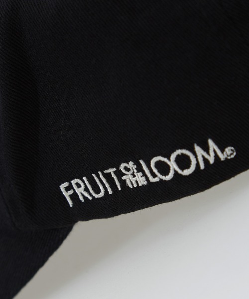 FRUIT OF THE LOOM（フルーツオブザルーム）の「【FRUIT OF THE LOOM】ロゴ エンブレム キャップ 14712900（キャップ・メンズ・ホワイト/ブラック/ベージュ/グリーン/パープル/レッド・FREE）」の13枚目の写真