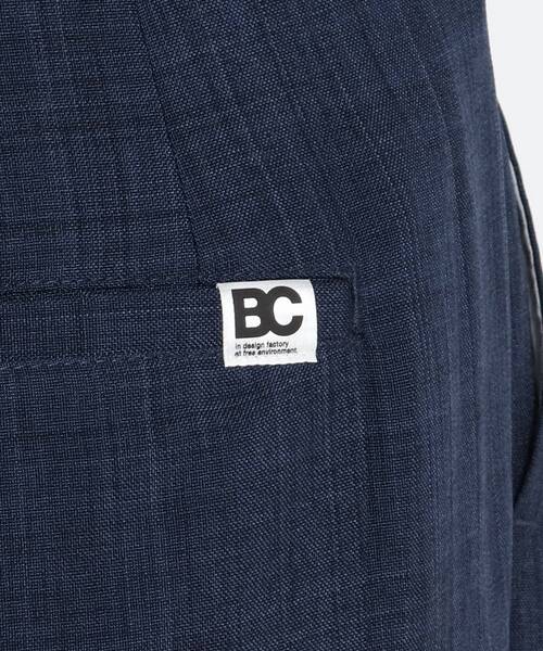 BASECONTROL(ベースコントロール)の「◆リネンタッチシャンブレー バルーンシルエット ワイドパンツ(その他パンツ・レディース・ブラック/ベージュ/ネイビー・99)」の9枚目の写真