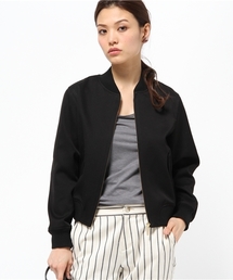 martinique | 【Marisol5月号掲載】martinique/二重織リブブルゾン(ブルゾン)