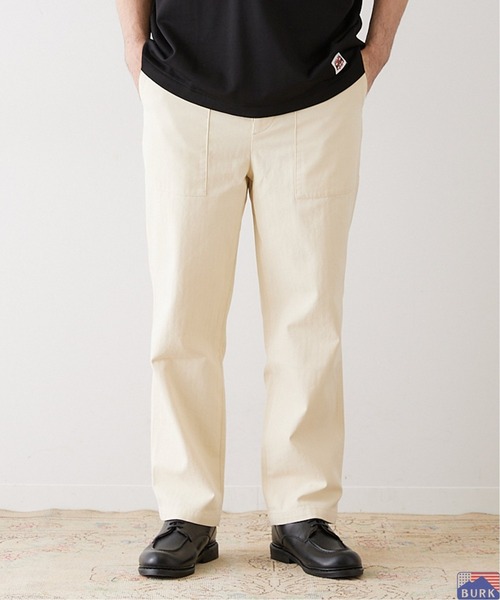 417 EDIFICE（フォーワンセブンエディフィス）の「【BURK / バーク】別注ユーティリティー ベイカーパンツ（カーゴパンツ・メンズ・ブラック/ナチュラル/カーキ・SMALL/MEDIUM/LARGE）」の5枚目の写真