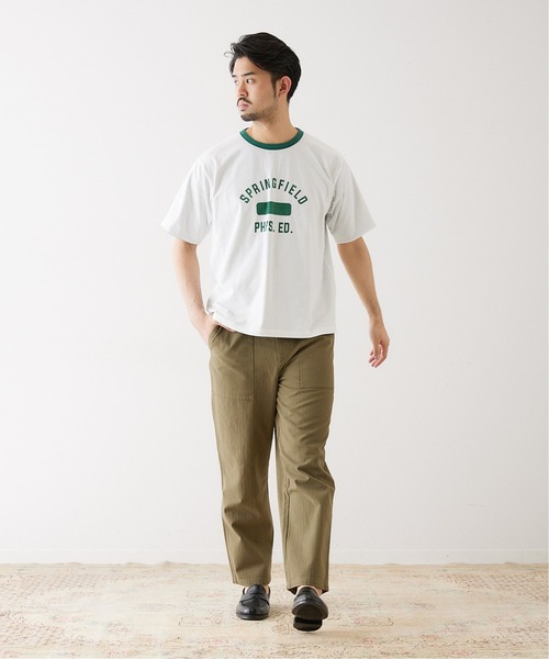 417 EDIFICE（フォーワンセブンエディフィス）の「【BURK / バーク】別注ユーティリティー ベイカーパンツ（カーゴパンツ・メンズ・ブラック/ナチュラル/カーキ・SMALL/MEDIUM/LARGE）」の14枚目の写真