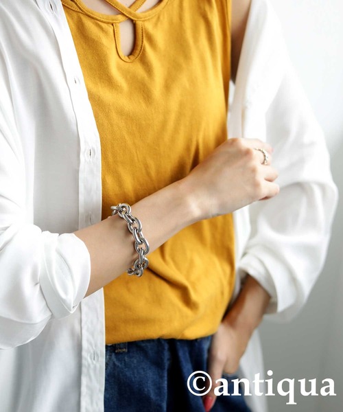 antiqua（アンティカ）の「「大人カッコイイを演出」ブレスレット（ブレスレット・レディース・シルバー/ゴールド・FREE）」の9枚目の写真