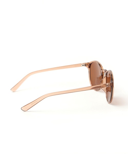 studio CLIP(スタディオクリップ)の「クリアボストンサングラス(サングラス・レディース・ベージュ/ブラウン・FREE)」の7枚目の写真