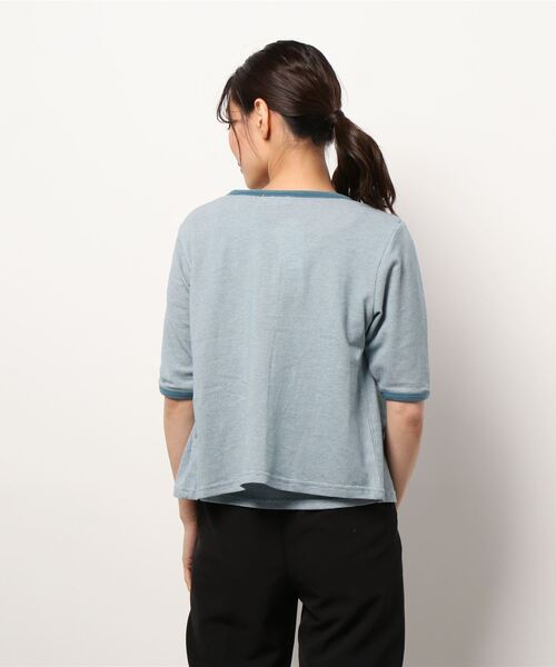 Te chichi TERRASSE（テチチテラス）の「アンサンブルカットカーディガン（カーディガン/ボレロ・レディース・グリーン/ブラック/ブルー・ﾌﾘ-）」の5枚目の写真