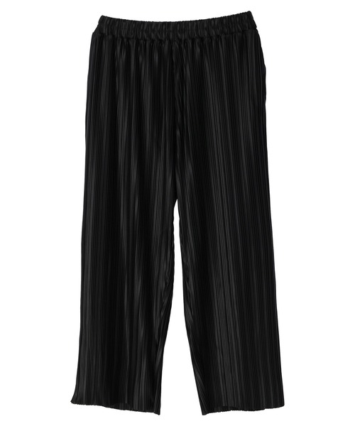 CRAFT STANDARD BOUTIQUE(クラフトスタンダードブティック)の「カットプリーツイージーパンツ *◆(その他パンツ・レディース・オレンジ/ブラック/カーキ・FREE)」の6枚目の写真