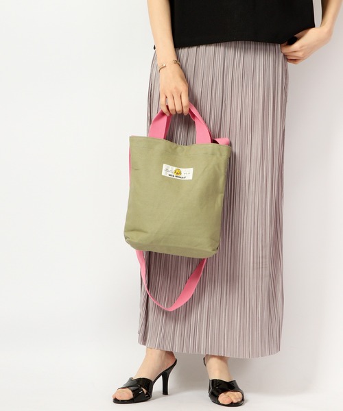 FUNALIVE(ファンアライブ)の「TCYselect 2WAYミニショルダーBAG(ショルダーバッグ・メンズ・カーキ/キャメル/チャコールグレー/キナリ/ブラック/ライム/ピンク/アイボリー/チャコール・FREE)」の8枚目の写真