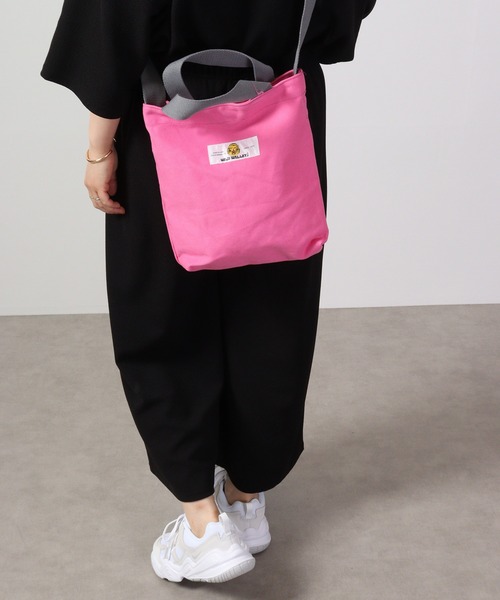 FUNALIVE(ファンアライブ)の「TCYselect 2WAYミニショルダーBAG(ショルダーバッグ・メンズ・カーキ/キャメル/チャコールグレー/キナリ/ブラック/ライム/ピンク/アイボリー/チャコール・FREE)」の2枚目の写真