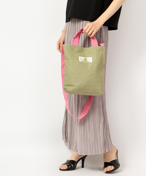 FUNALIVE(ファンアライブ)の「TCYselect 2WAYミニショルダーBAG(ショルダーバッグ・メンズ・カーキ/キャメル/チャコールグレー/キナリ/ブラック/ライム/ピンク/アイボリー/チャコール・FREE)」の21枚目の写真