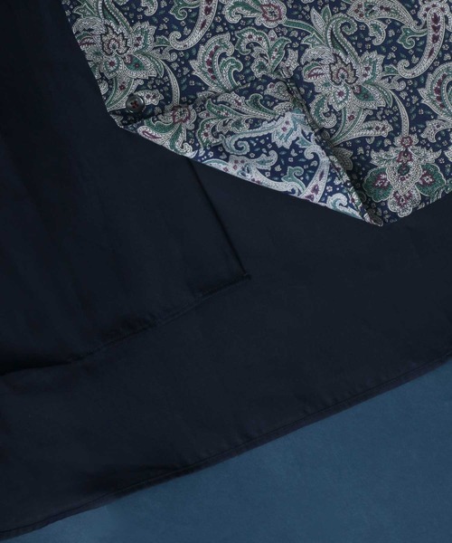 ANPAS(アンパス)の「MADE IN JAPAN Paisley Pattern Switching Design Big Silhouette Shirt/日本製 ペイズリー柄 切り替え ビッグシルエット シャツ(シャツ/ブラウス・メンズ・ブルー系その他/レッド系その他・M/L)」の18枚目の写真