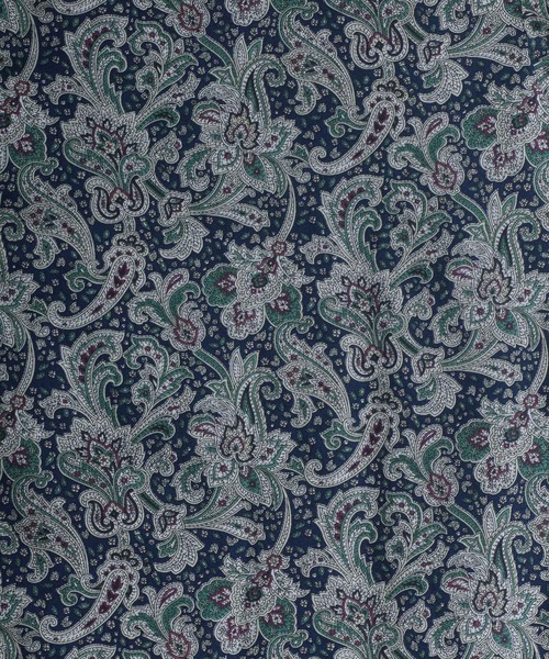 ANPAS(アンパス)の「MADE IN JAPAN Paisley Pattern Switching Design Big Silhouette Shirt/日本製 ペイズリー柄 切り替え ビッグシルエット シャツ(シャツ/ブラウス・メンズ・ブルー系その他/レッド系その他・M/L)」の21枚目の写真