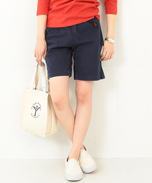 Gramicci（グラミチ）の「GRAMICCI / Womens ショーツ 15SS（その他パンツ・レディース・オフホワイト/オリーブ/ネイビー/ブラック/カーキ/ピンク/サックスブルー/クリーム/レッド・MEDIUM）」の7枚目の写真