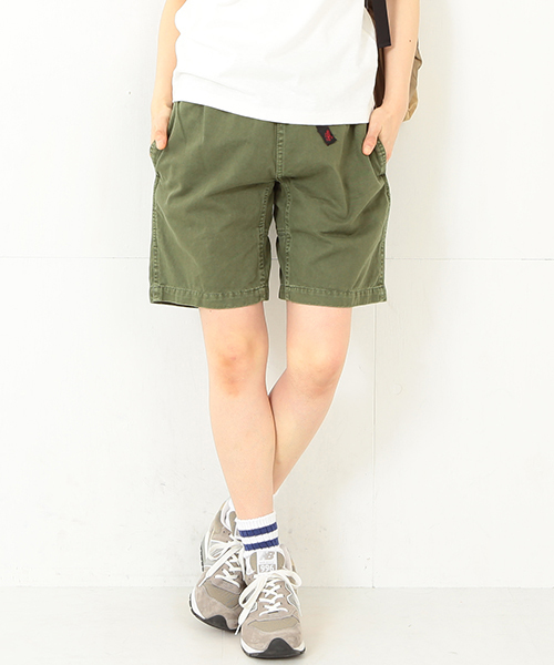 Gramicci（グラミチ）の「GRAMICCI / Womens ショーツ 15SS（その他パンツ・レディース・オフホワイト/オリーブ/ネイビー/ブラック/カーキ/ピンク/サックスブルー/クリーム/レッド・MEDIUM）」の5枚目の写真