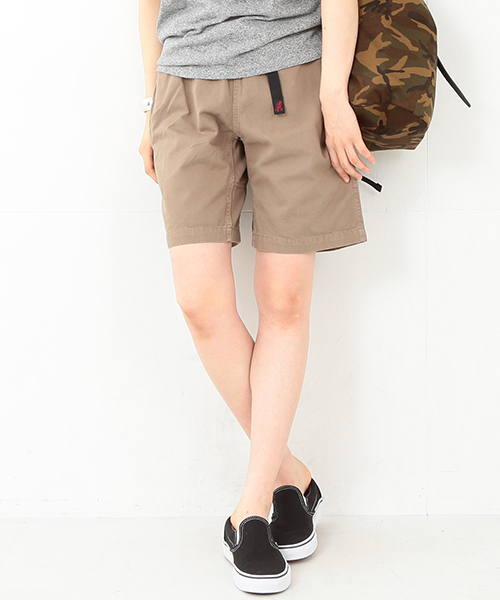 Gramicci（グラミチ）の「GRAMICCI / Womens ショーツ 15SS（その他パンツ・レディース・オフホワイト/オリーブ/ネイビー/ブラック/カーキ/ピンク/サックスブルー/クリーム/レッド・MEDIUM）」の6枚目の写真