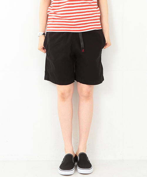 Gramicci（グラミチ）の「GRAMICCI / Womens ショーツ 15SS（その他パンツ・レディース・オフホワイト/オリーブ/ネイビー/ブラック/カーキ/ピンク/サックスブルー/クリーム/レッド・MEDIUM）」の3枚目の写真