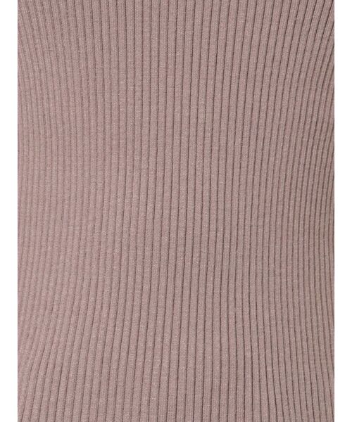 LAGUNAMOON（ラグナムーン）の「ビッグカラーリブニットプルオーバー（ニット/セーター・レディース・アイボリー/ブラック/モカ・FREE）」の6枚目の写真