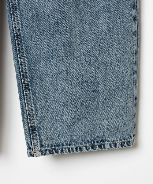 WEGO（ウィゴー）の「WEGO/ウエストタックルーズパンツ（デニムパンツ・レディース・ホワイト/コバルトブルー・SMALL/MEDIUM）」の10枚目の写真