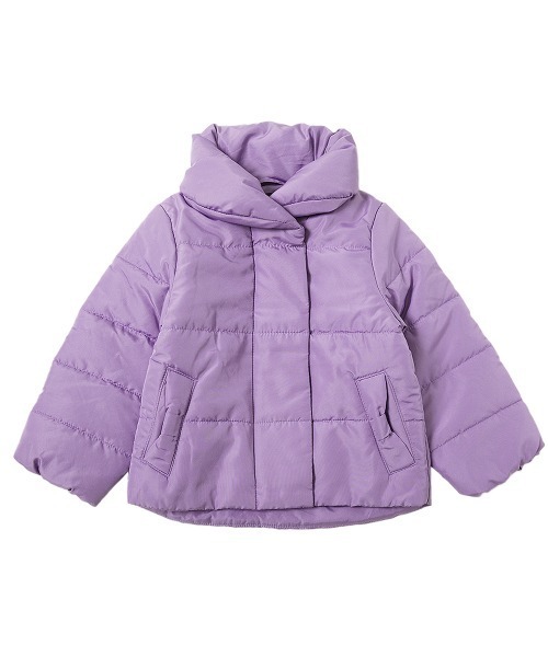 devirock（デビロック）の「洗える ガールズ 中綿ジャケット（ダウンジャケット/コート・キッズ・ネイビー/ラベンダー/ピンク系その他/グレイッシュブルー/パープル系その他・110cm/150cm/140cm/120cm/100cm/90cm/130cm/160cm/80ｃｍ）」の20枚目の写真