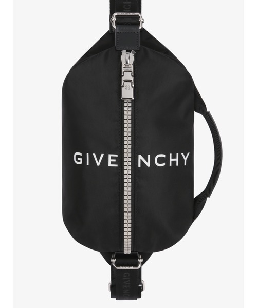 GIVENCHY（ジバンシイ）の「Gジップナイロンウエストバッグ（ボディバッグ/ウエストポーチ・メンズ・ブラック・ﾌﾘ-）」の4枚目の写真
