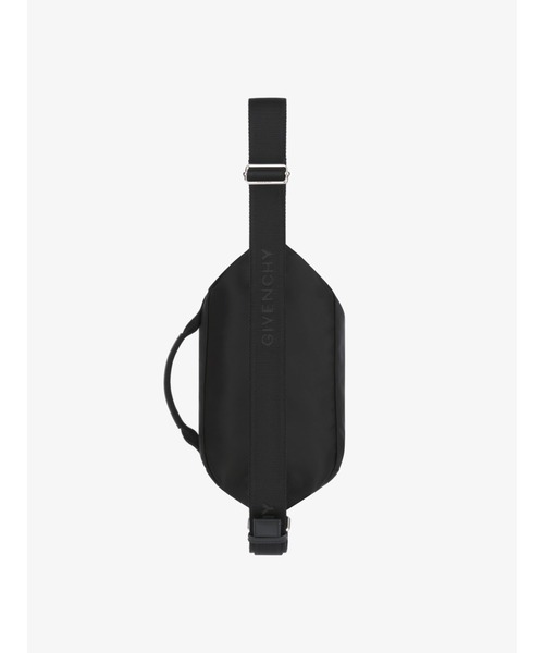 GIVENCHY（ジバンシイ）の「Gジップナイロンウエストバッグ（ボディバッグ/ウエストポーチ・メンズ・ブラック・ﾌﾘ-）」の2枚目の写真