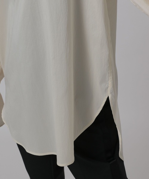Chaos（カオス）の「Chaos(カオス)/ベルリータフタシャツ（シャツ/ブラウス・レディース・オフホワイト/ブラック/ピンク系その他3・FREE）」の19枚目の写真